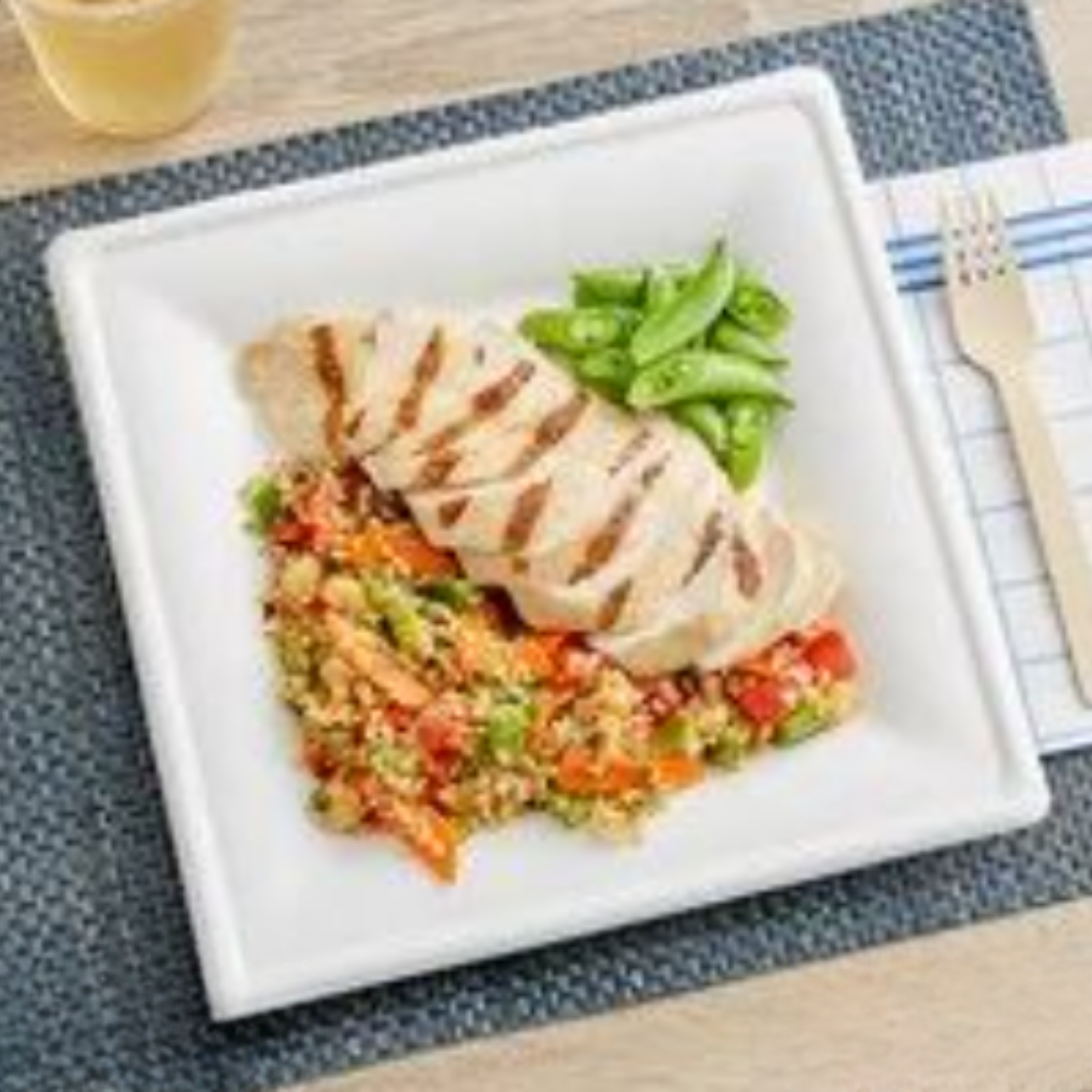 Geofresha Square Plate 11 Inch